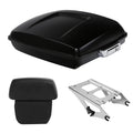 Trunk Backrest Mount Rack for Harley Road Glide (2014–2023) Black Denim