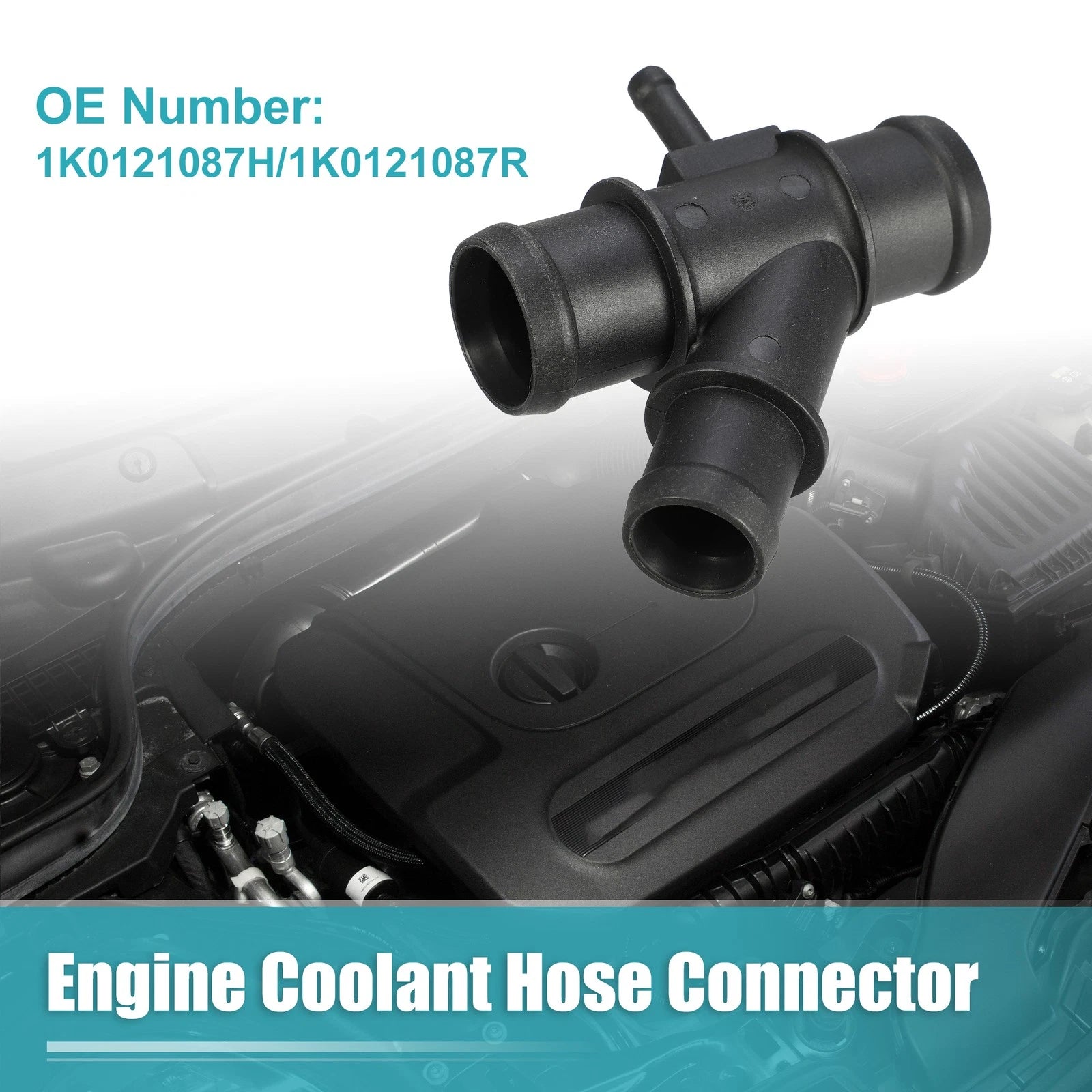 Engine Coolant Hose Connector Replacement for Audi TT (2007–2014)