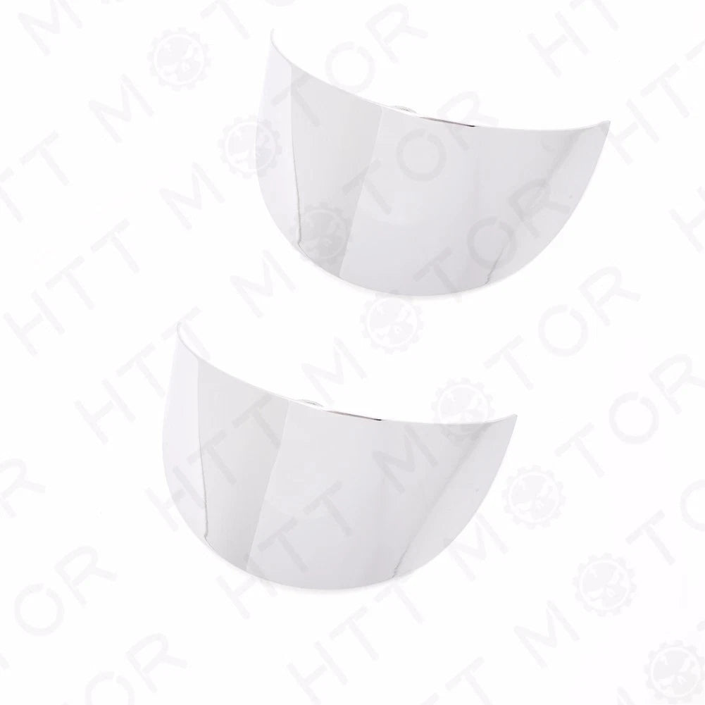 Chrome Turn Signal Visors for Harley FXRT (1986–1992), FLST (1986–1990), FLSTC (1988–Later)