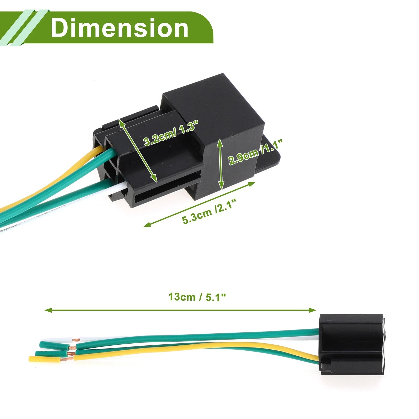 1 Pc Auto Relay 24V 40A with Harness Socket for