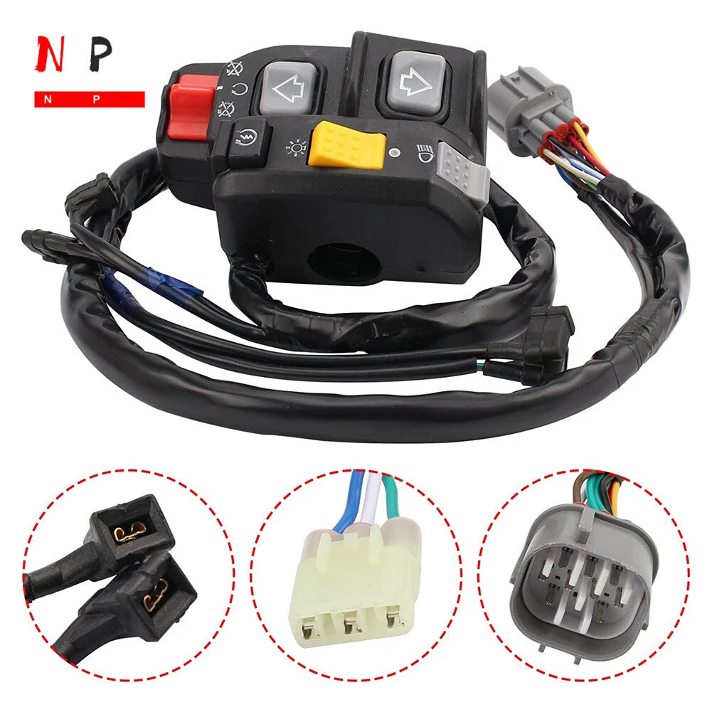 Start Stop Kill Shift Switch Headlight for Honda Recon 250 TRX250TE (2007–2020)