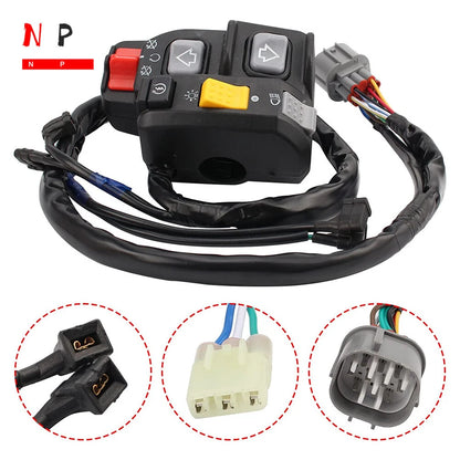 Start Stop Kill Shift Switch Headlight for Honda Recon 250 TRX250TE (2007–2020)