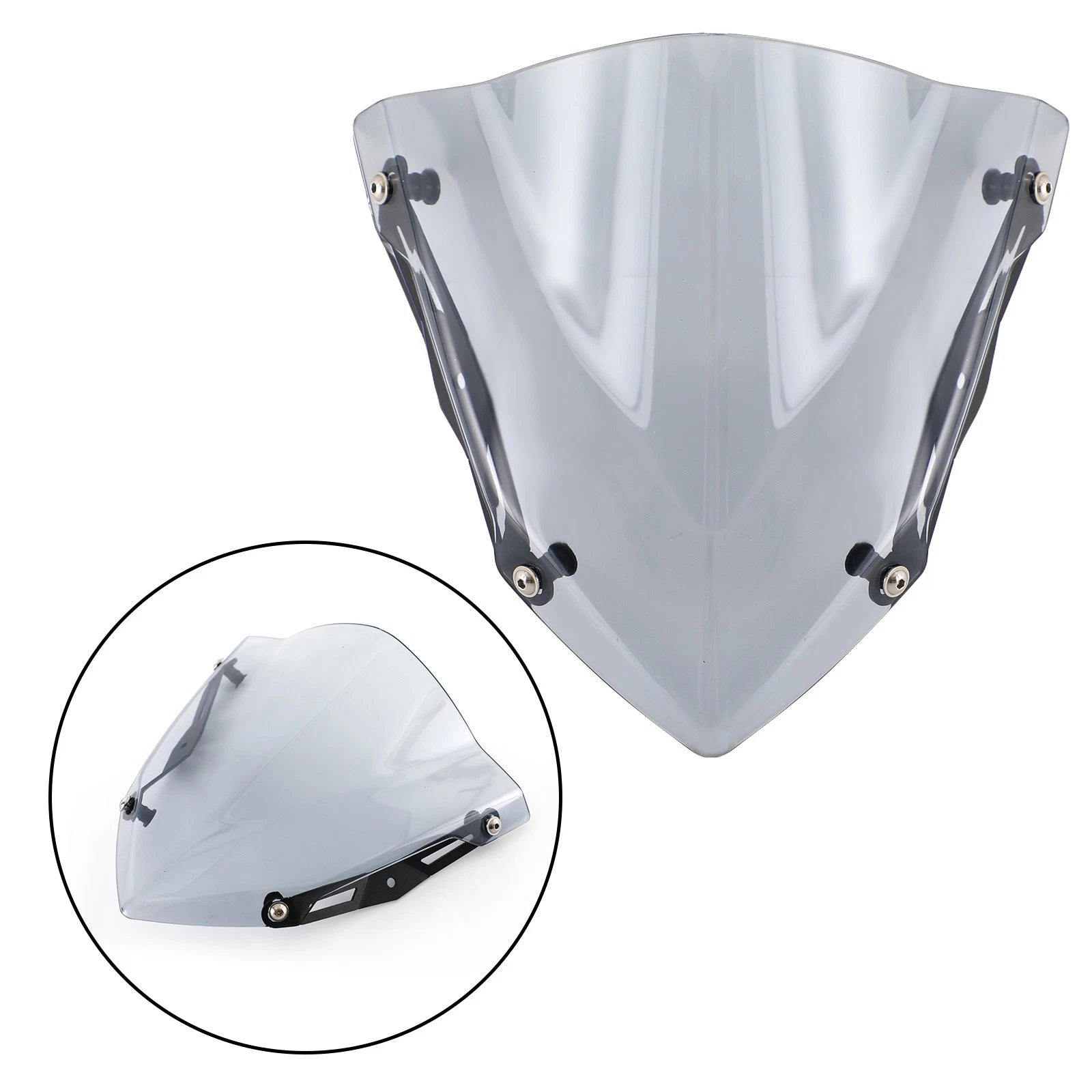Windscreen Protector for Yamaha MT-03 (2020–2021), MT-25 (2020–2025) Gray