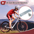 Bicycle Spoke Front Set for 12G 215mm Wheels (Silver Tone) (2005–2015)