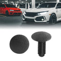 22 Pcs Black Plastic Push-Type Fasteners for Ford