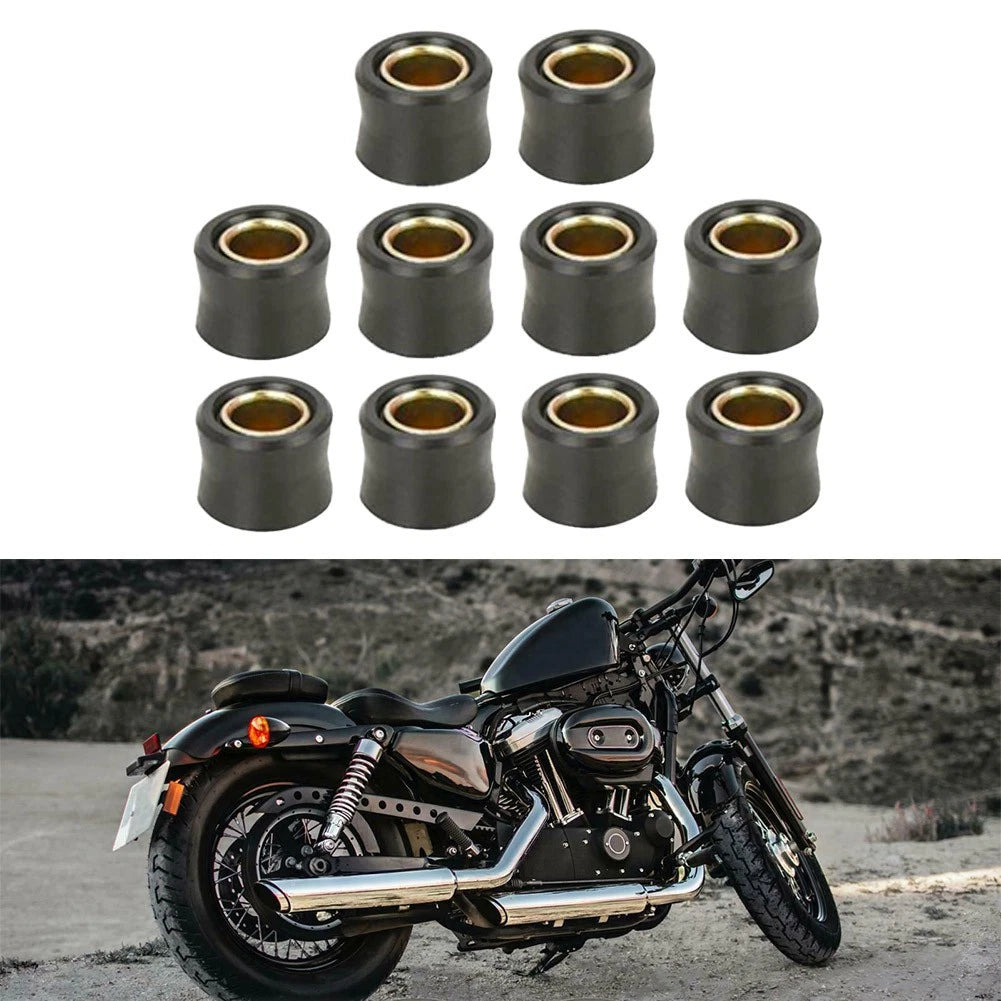 Set of 10 10mm Rear Shock Absorber Rubber Bushing for