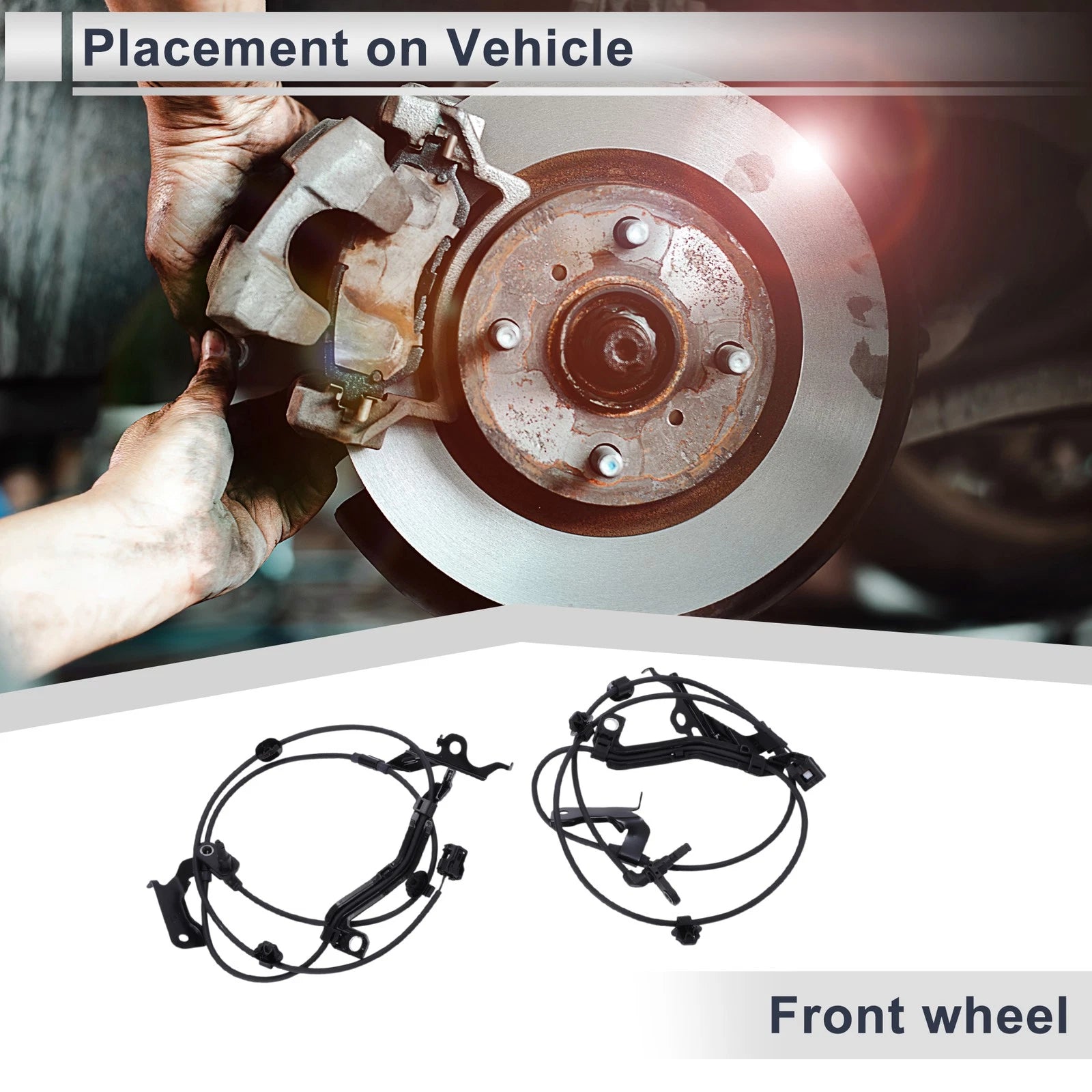 Front Brake Pad Wear Sensor Replacement for Toyota Prius (2016–2020)