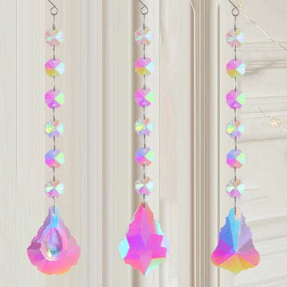 3PCS Crystal Sun Catcher Pendant for Window Decoration