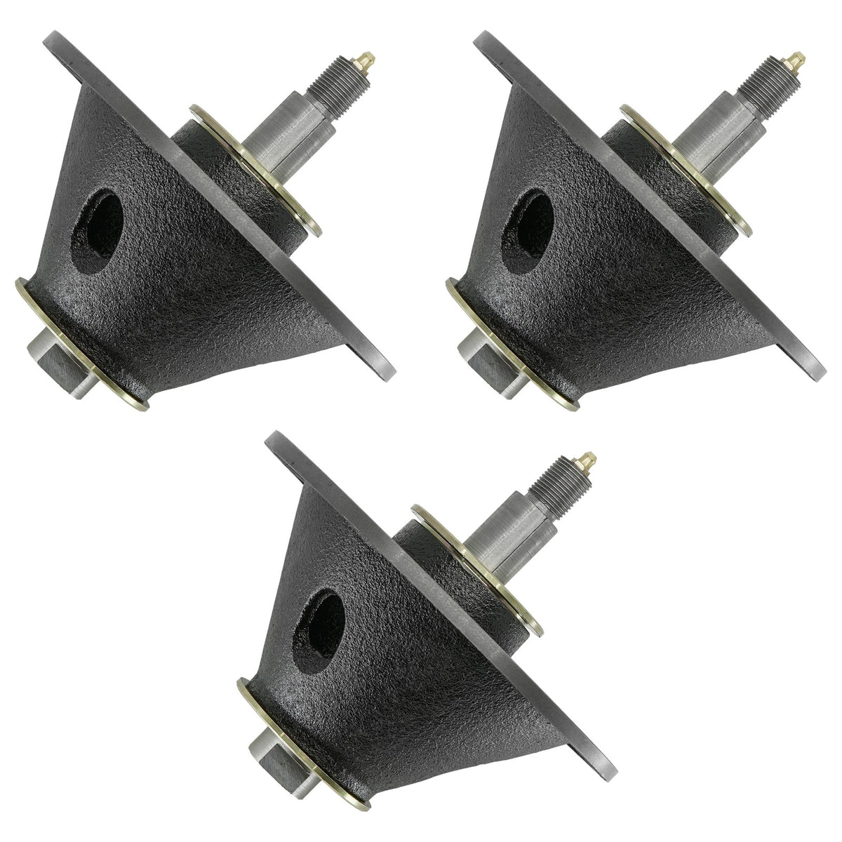 3x Cast Iron Blade Deck Spindle Replacement for Simplicity 72 inch (2005–2018)