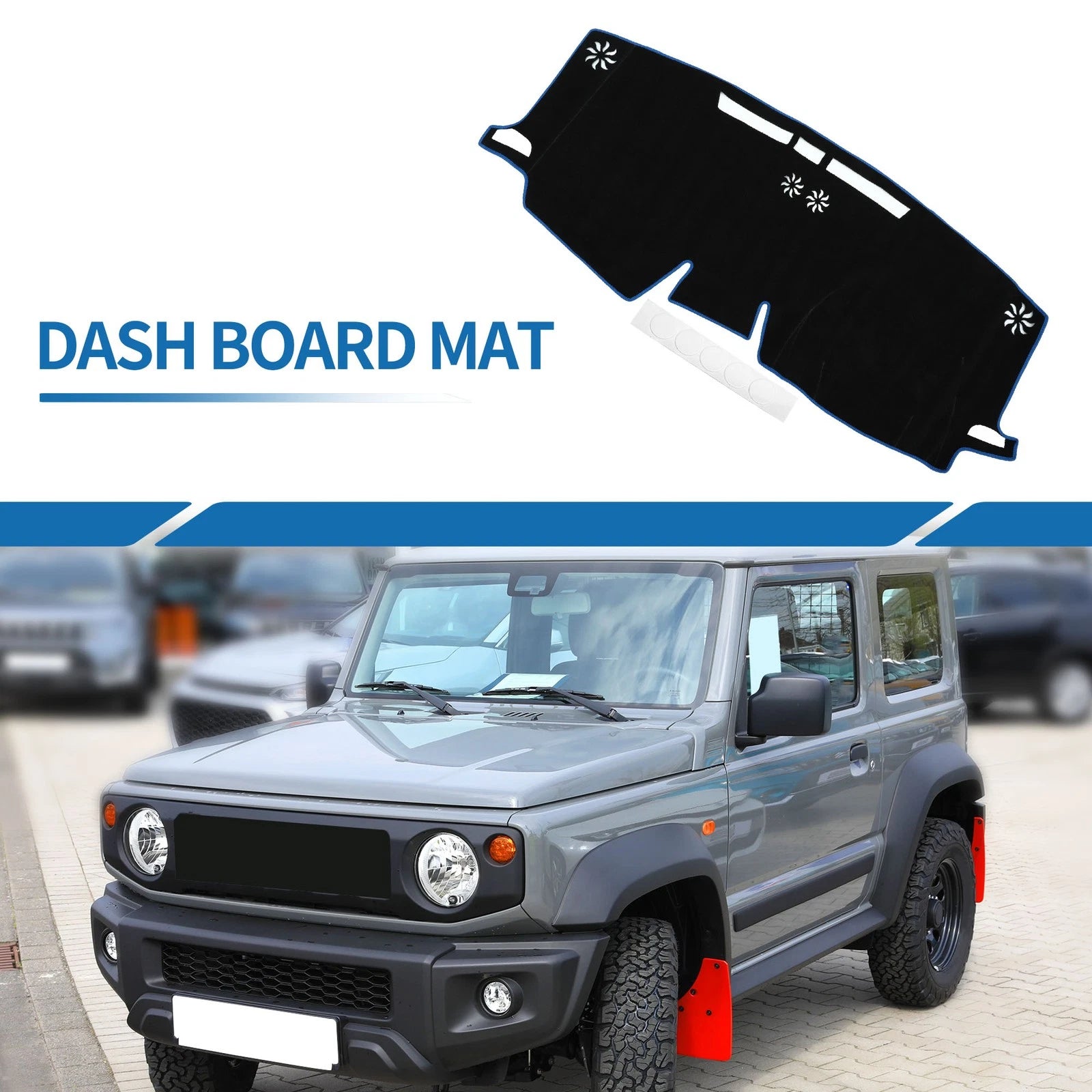 Dashboard Dash Cover Mat for Toyota Sienna (2021–2024) Sun Protector Pad