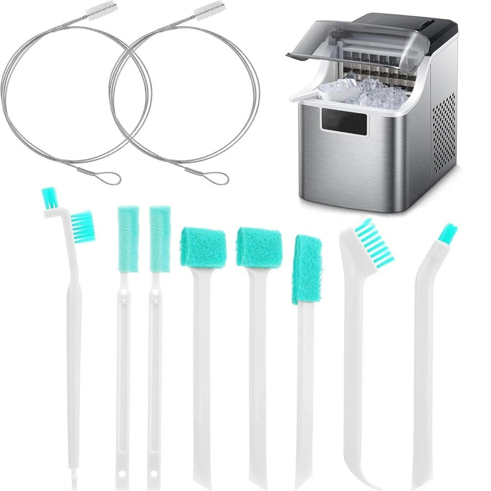 10 Pcs Cleaning Tools for Ice Machines and Appliances Maintenance