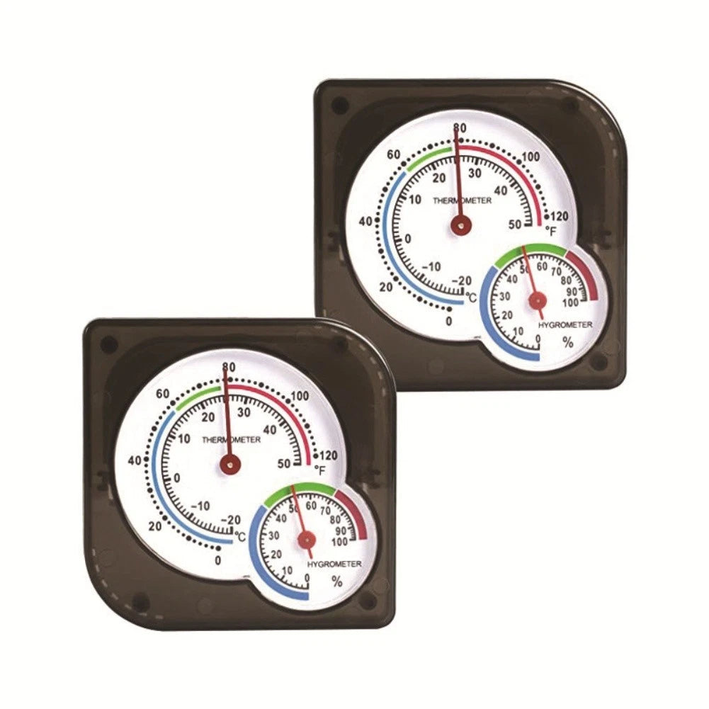 Mechanical Thermometer Hygrometer for Indoor Use (No Year Range)