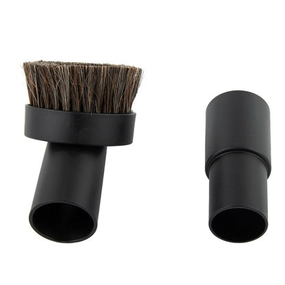 Round Brush Head for Vacuum Cleaners (32mm-35mm Inner Diameter)