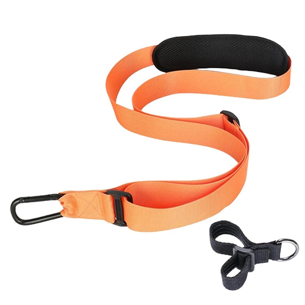 Removable Padded Harness Strap with Metal Hook for Yard Tools (Compatible)