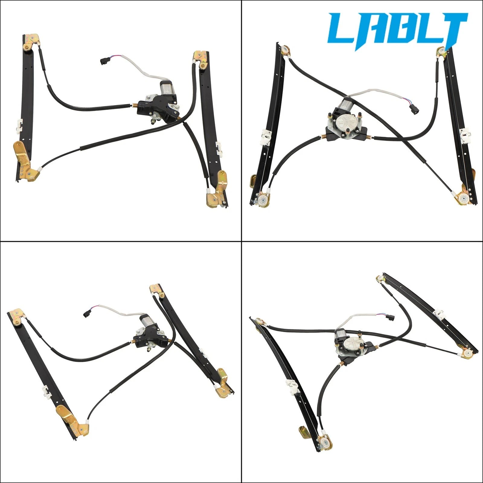 Front Left Power Window Regulator with Motor for Dodge Grand Caravan (1996–2000)