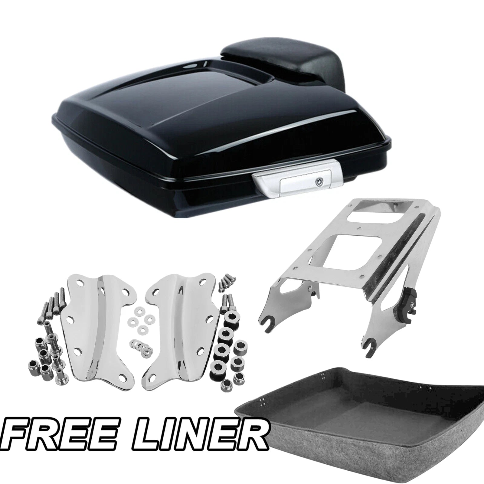 Razor Trunk Pad Mount Rack Docking Kit for Harley Touring (2009–2013)