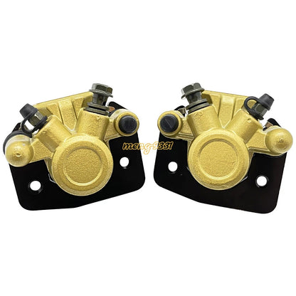 Set of 2 Front Brake Calipers w/ Pads for Polaris RZR 170 (2009–2020)