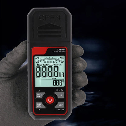 Digital Tachometer for Automotive (Battery Powered, Customizable Alarms)