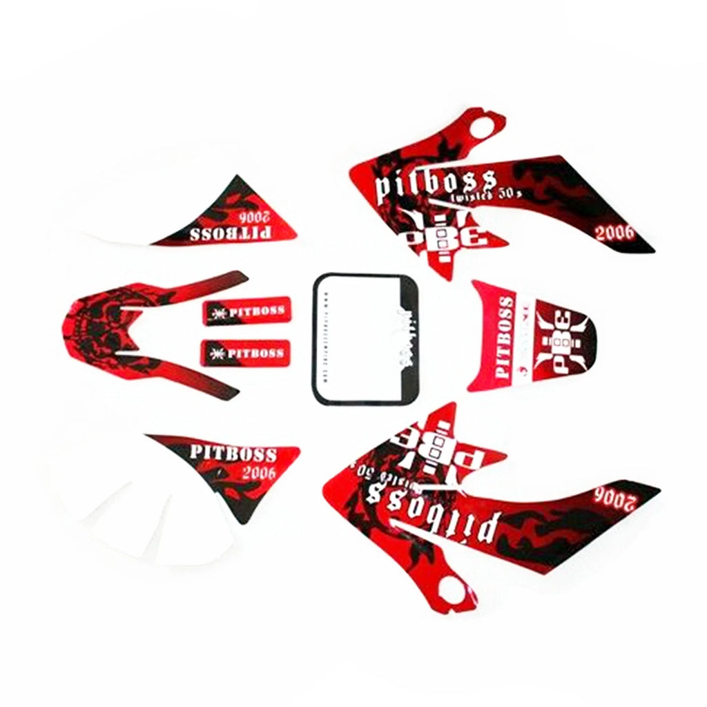 Decal Graphics Sticker Kit for Honda CRF50 (2004–2023)