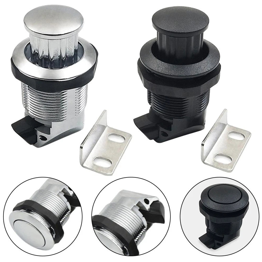 Rotary Push Lock for Cabinets and Yachts