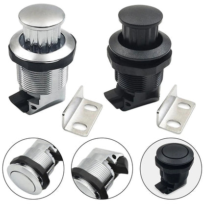 Rotary Push Lock for Cabinets and Yachts