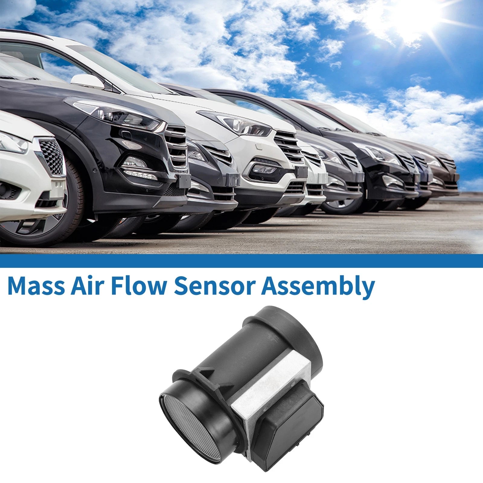 Mass Air Flow Sensor Meter Assembly Replacement for Audi 80 100 200 (1984–1993)