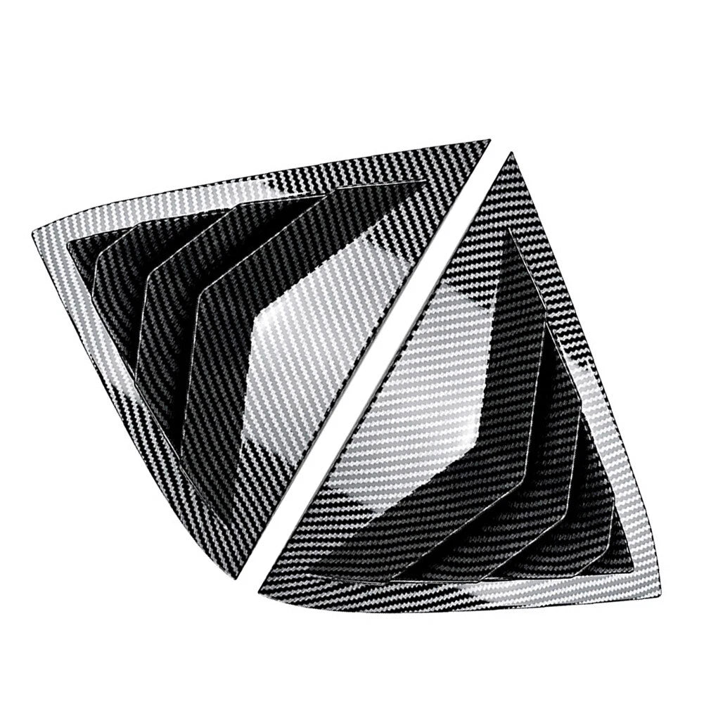 Carbon Look Rear Louver Shutter Cover for Ford Fiesta MK7 MK7.5 (2008–2017)