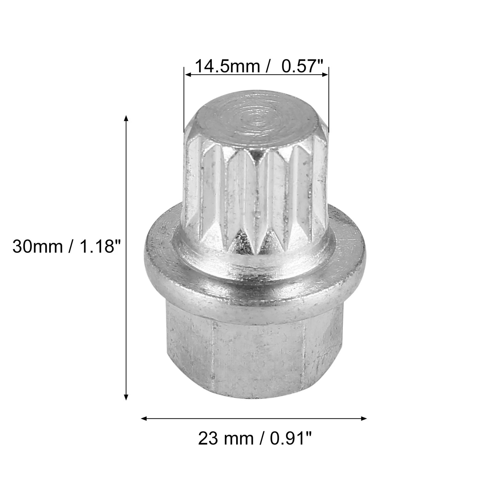Anti Theft Lug Nut Key Removal for VW Audi (4 Lug) (1999–2019)