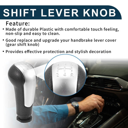 5 Speed Manual Gear Shifter Knob Replacement for Chevrolet Spark (2013–2015)