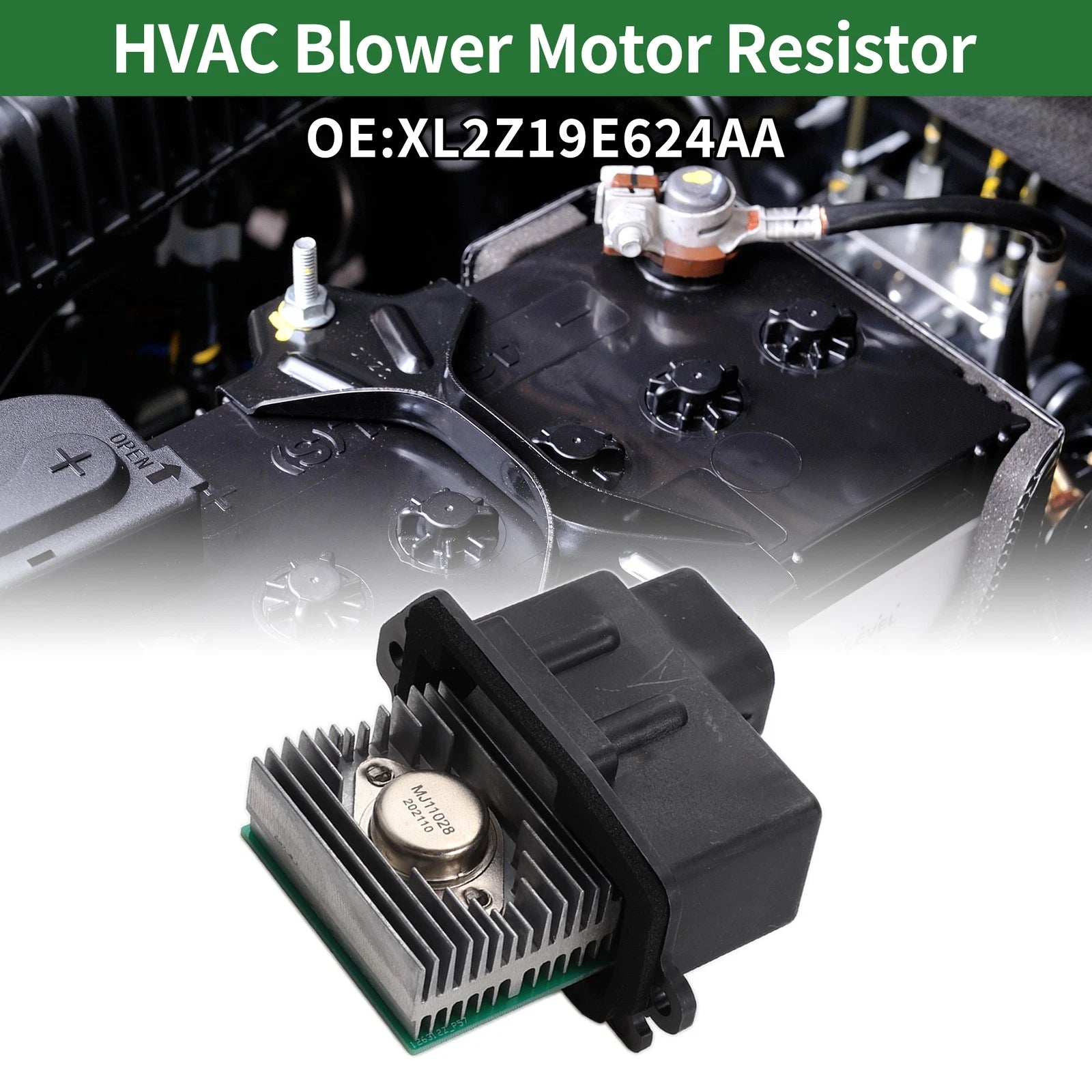 HVAC Blower Motor Resistor Replacement for Ford Explorer (1998–2001)