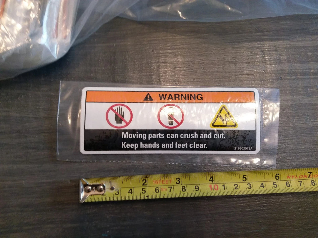 Reverse Waverunner Warning Decals for Seadoo Yamaha Jet Ski (All Years)