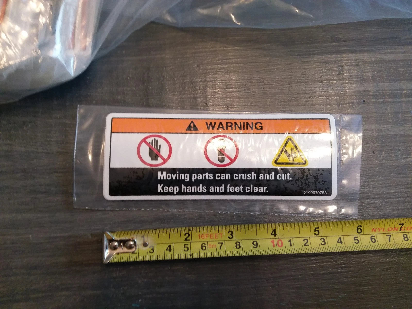 Reverse Waverunner Warning Decals for Seadoo Yamaha Jet Ski (All Years)