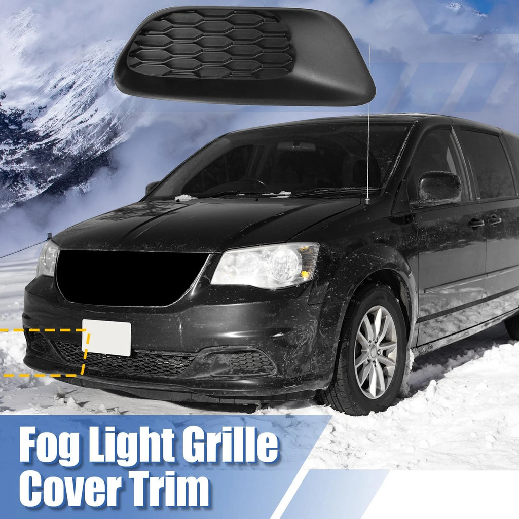 Fog Light Grille Cover Front Left Replacement for Dodge Grand Caravan (2011–2020)