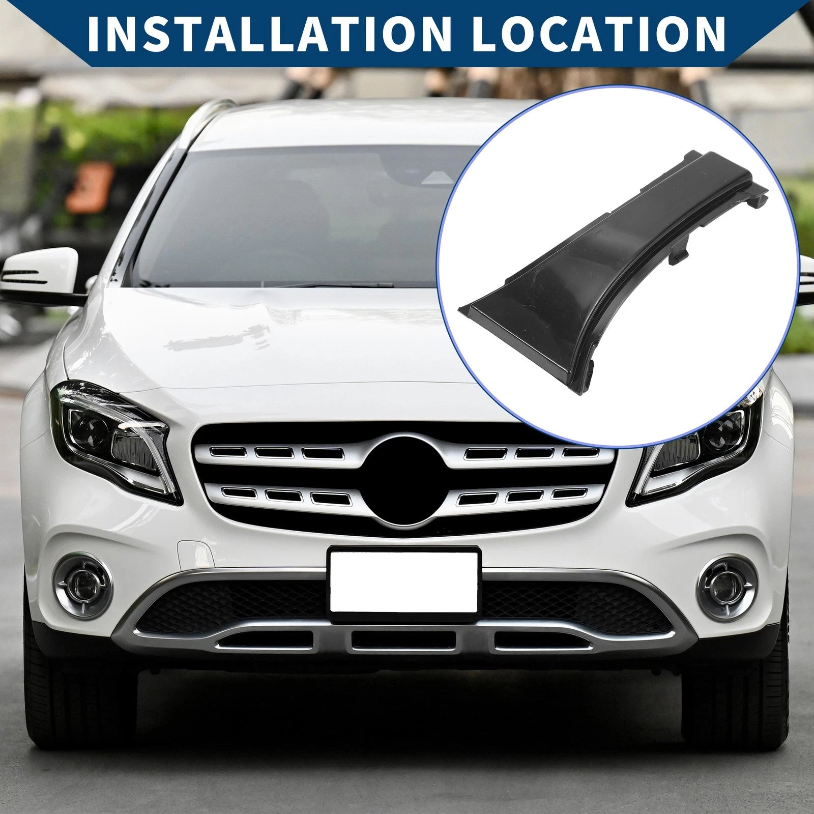 Front Bumper Retainer Bracket Replacement for BMW 530i xDrive (2017–2020)