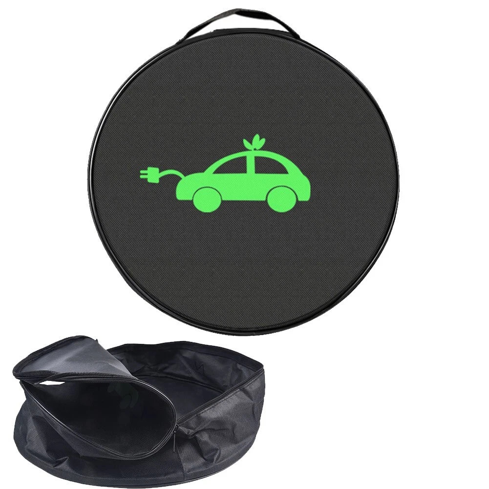 Oxford Fabric Electric Vehicle Cable Storage Bag
