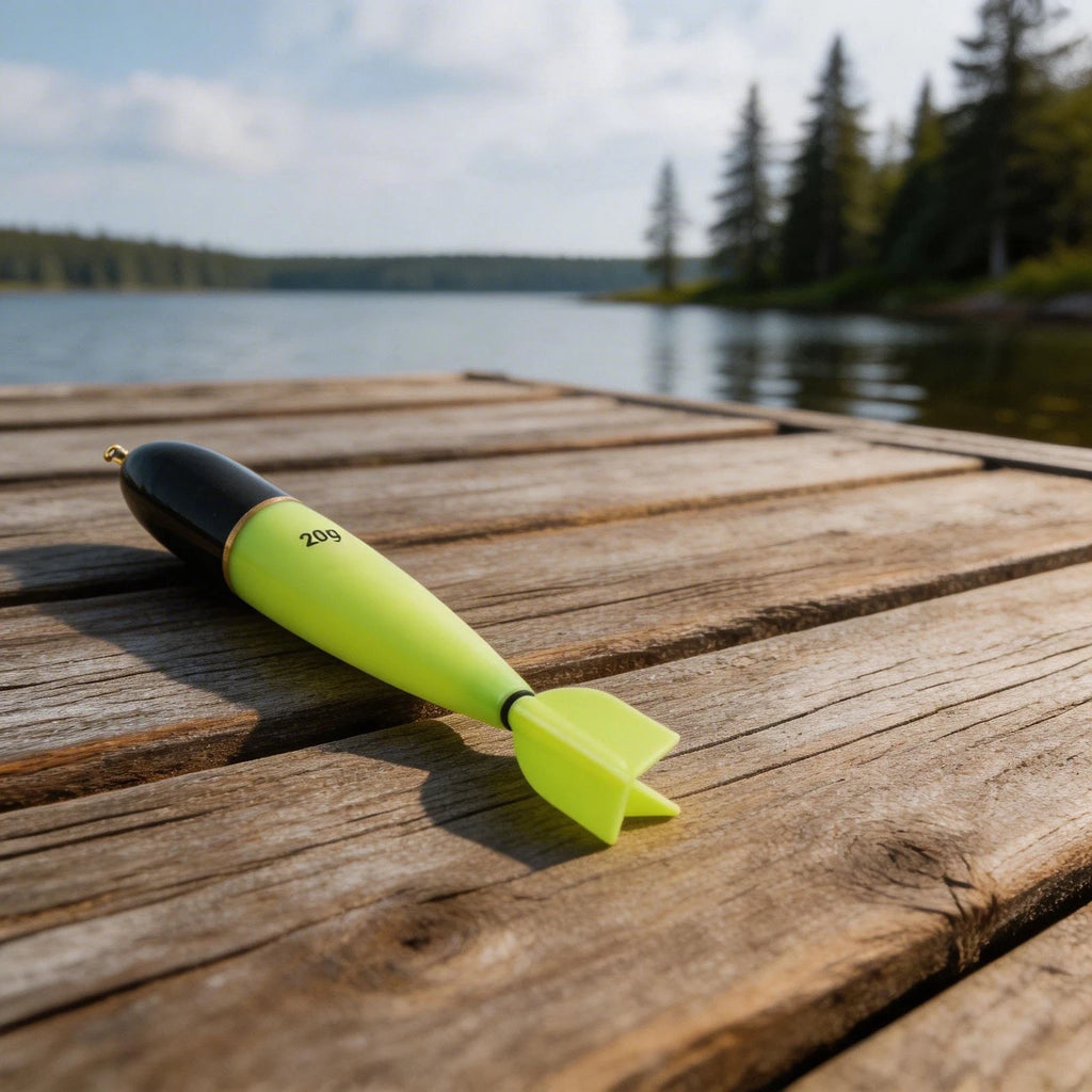 Glow in Dark Fishing Float Rocket Tail 10g for Long Cast and Easy Setup