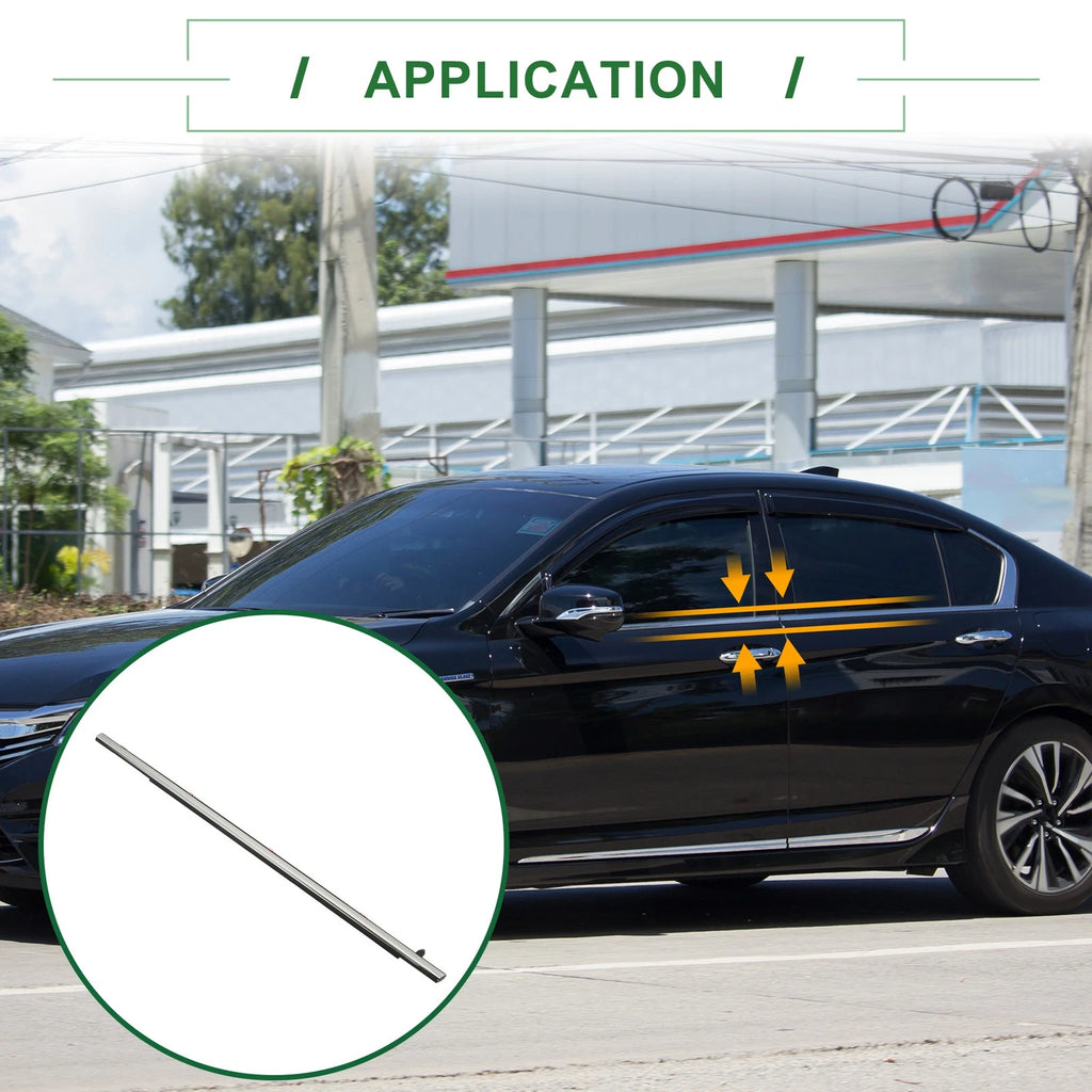 Rear Left Window Weatherstrip Seal Replacement for Honda Accord (2013–2017)