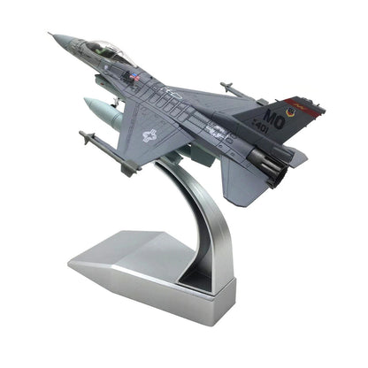 Diecast Model F-16C Fighter Aircraft for U.S. Air Force (1/100 Scale)