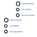 O-ring Set for Volvo Penta SX-M (Gearlube)