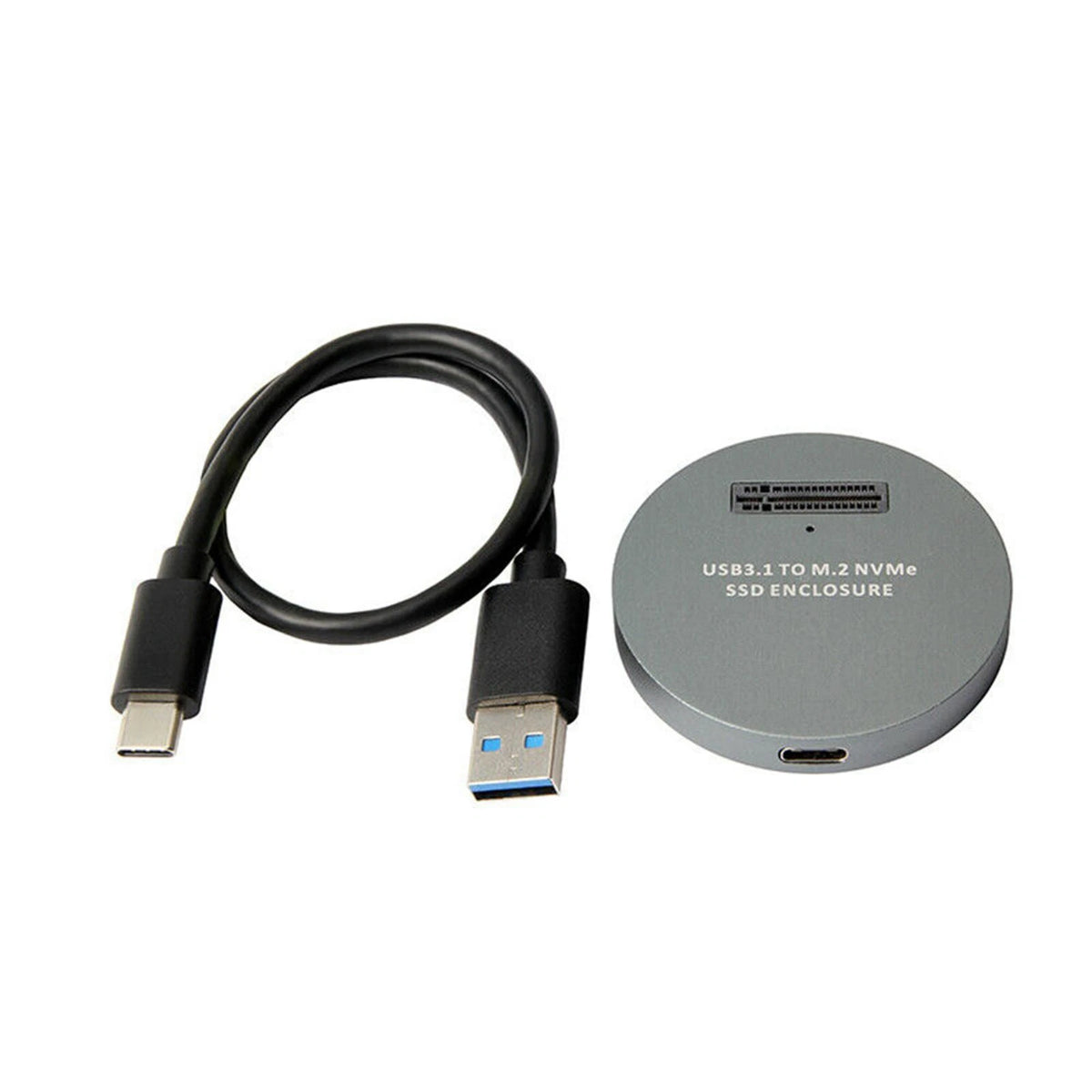 M.2 NVME PCIe SSD Enclosure Adapter for USB-C (USB 3.0)