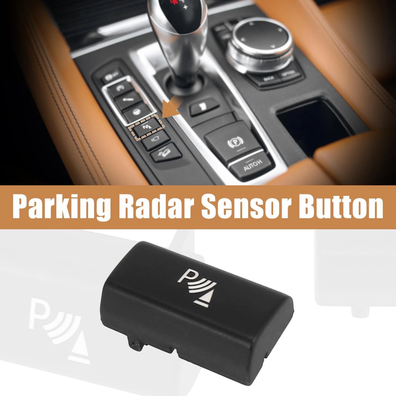 Parking Sensor Switch Button Cover for BMW X5 E70 (2006–2013)