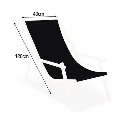 Replacement Cloth for Beach Lounger 120x43 cm