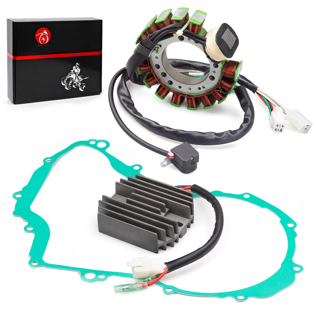 Magneto Stator + Voltage Rectifier + Gasket for Yamaha YFM350 Wolverine (1997–2001)