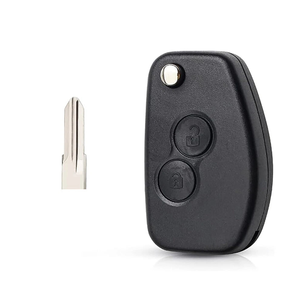 2Button Remote Control Key Housing for Renault Logan Duster Nissan Almera (VAC102)