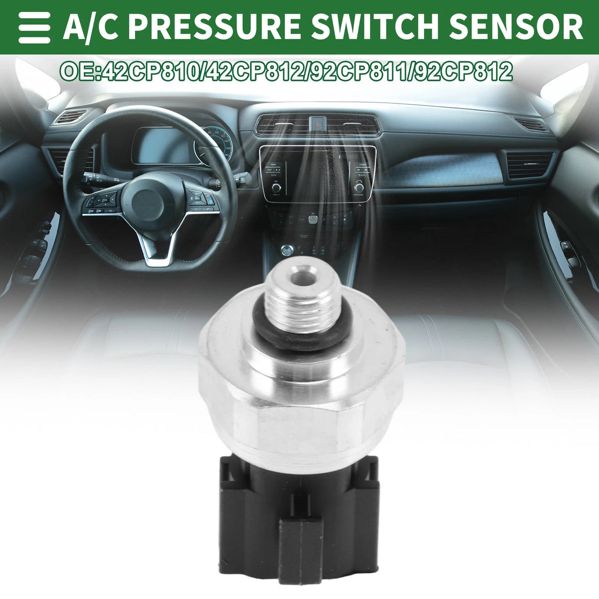 A/C Pressure Switch Sensor Replacement for Hyundai Sonata (2004–2024)