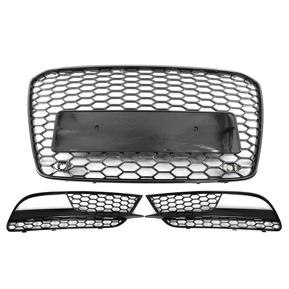 Front Bumper Grille with Fog Light for Audi A5 (2012–2016)