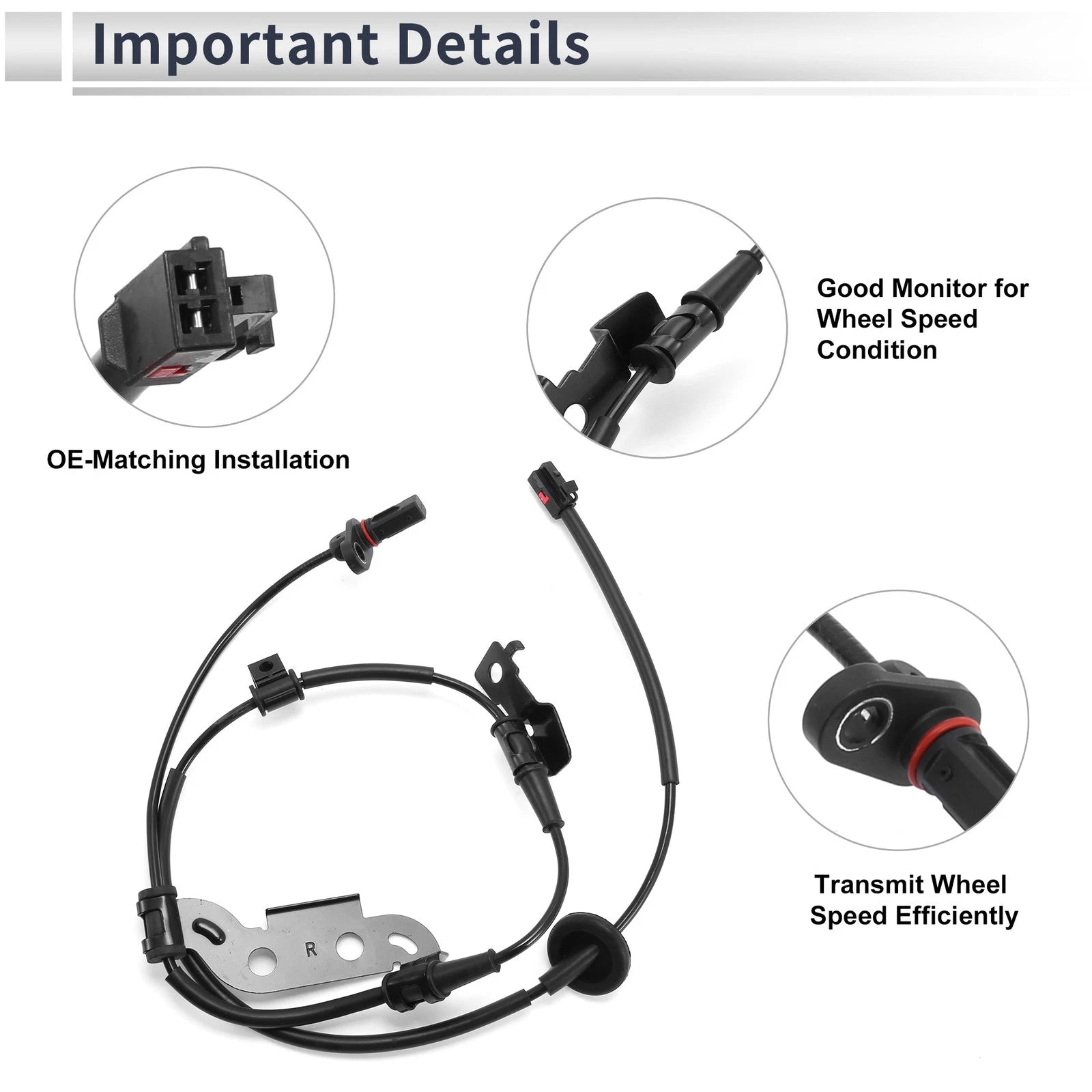 ABS Wheel Speed Sensor No. 59930A6450 for KIA Ceed (2012–2015)