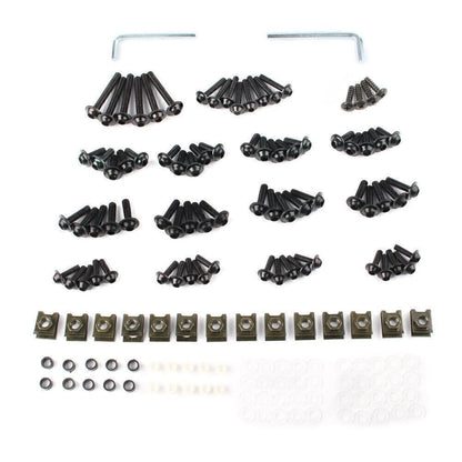 CNC Fairing Bolt Bodywork Screws Nuts Kit for Kawasaki