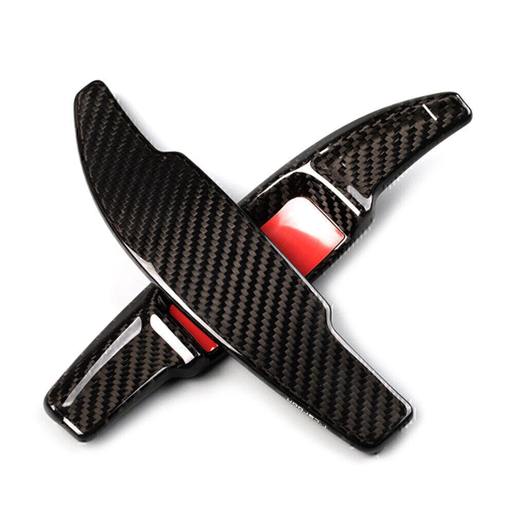 2X Carbon Fiber Steering Wheel Shift Paddle for Mercedes Benz E Class (2021)