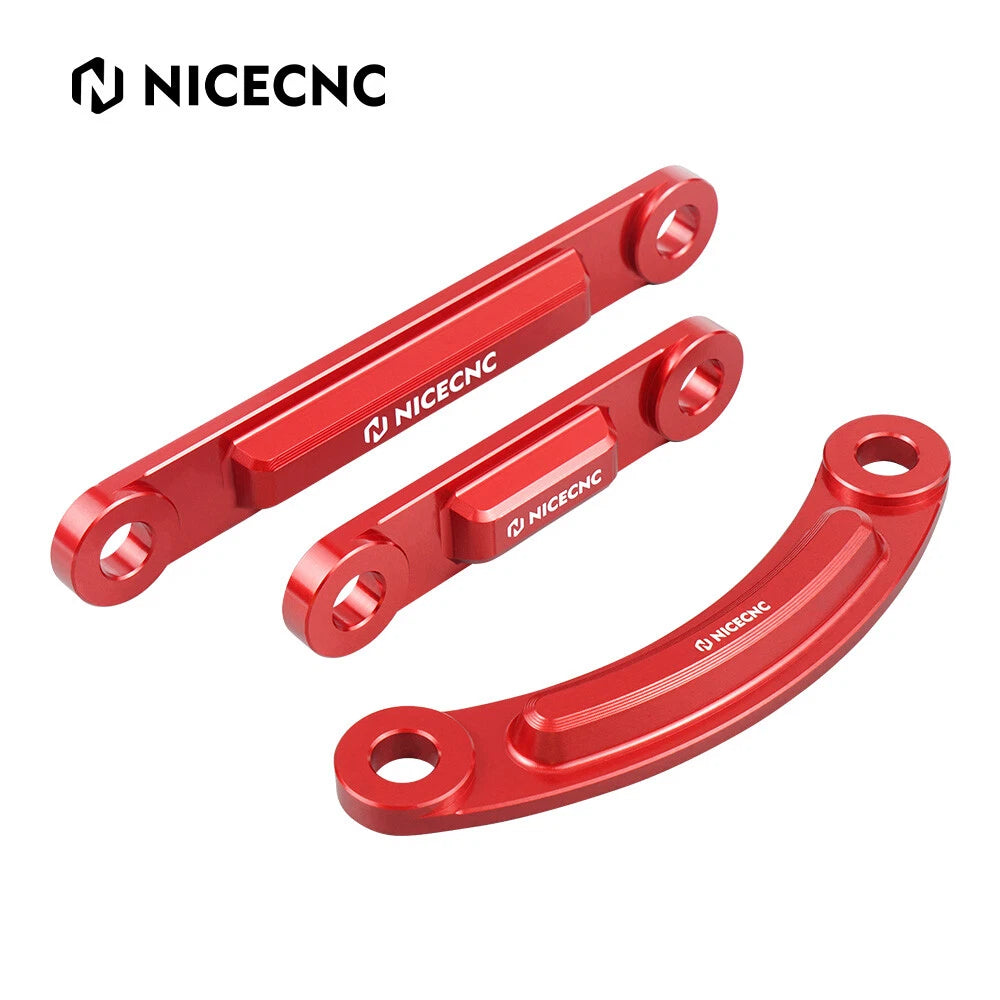 NICECNC Radius Rod Dog Bone Race Plate for Can-Am Maverick X3 Max RR (2017–2023)